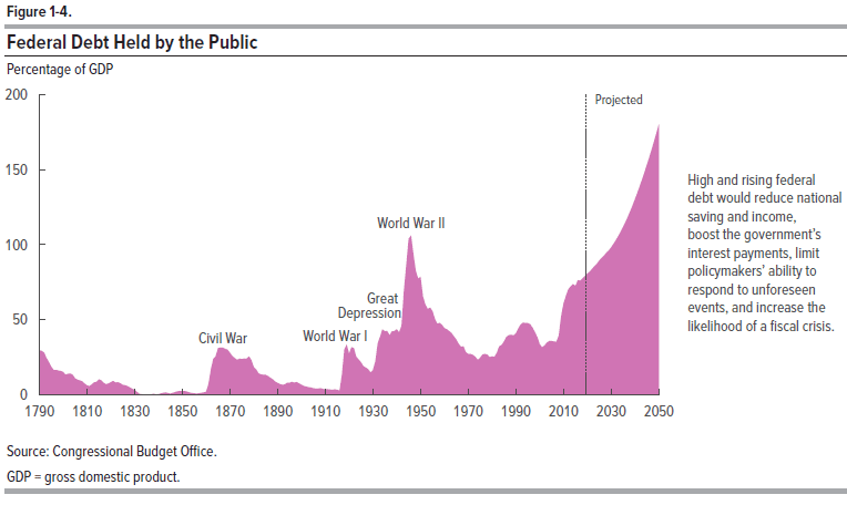 federal debt held by the public